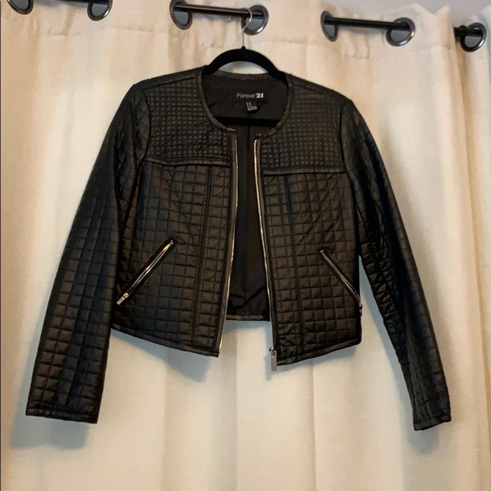 Leather jacket